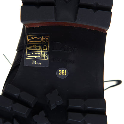 Christian Dior Calfskin Dior Quest 35mm Hiking Boots 38.5 Black 7 of 8