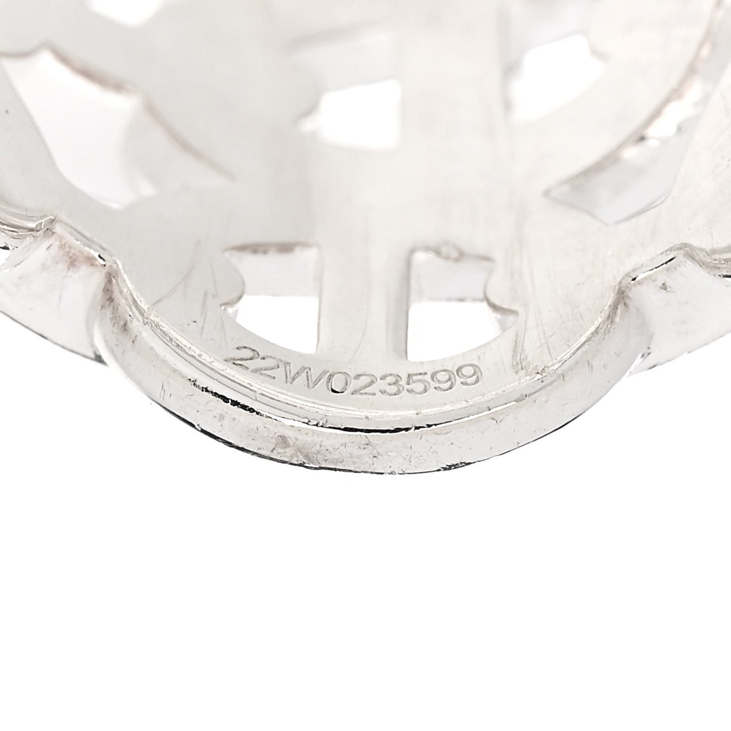 Sterling Silver GM Chaine d'Ancre Enchainee Band Ring 51 5.75