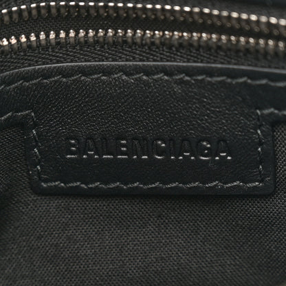 Balenciaga Agneau Arena Silver Hardware Small Le City Optic White 6 of 12