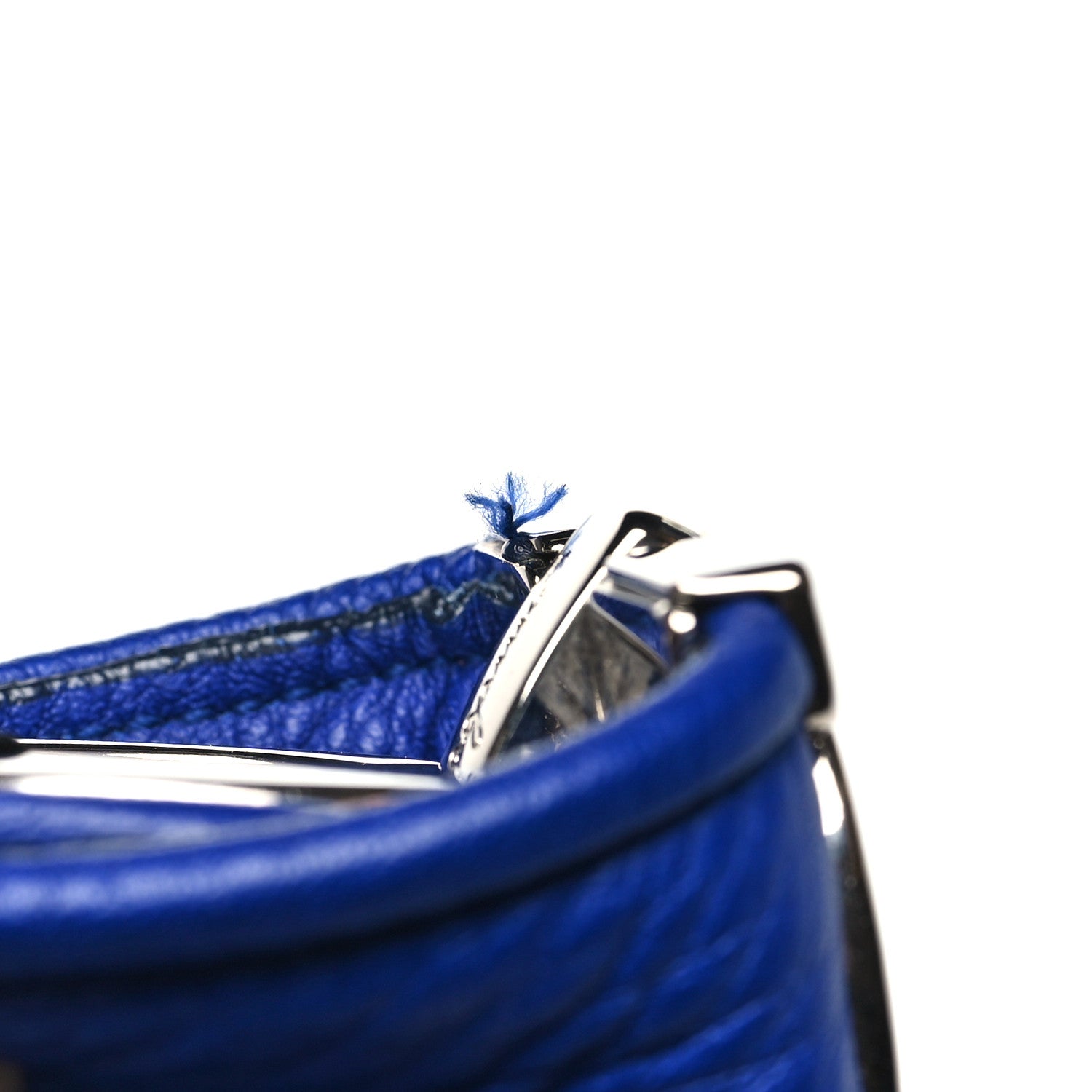 Salvatore Ferragamo Calfskin Gancini Hobo Blue 11 of 11