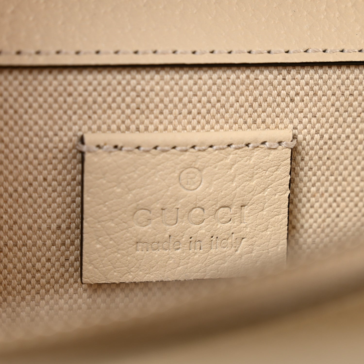 Gucci Textured Calfskin Crystal Small Dionysus Shoulder Bag Mystic White 6 of 13