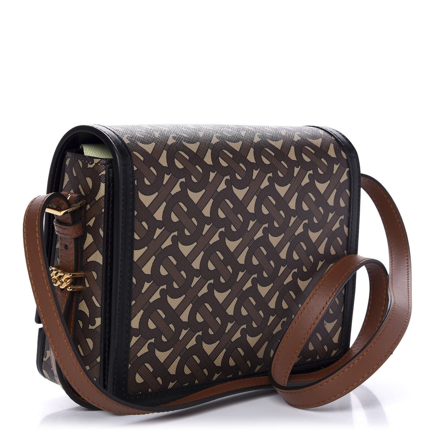 E-Canvas Monogram Small Grace Bag Bridle Brown