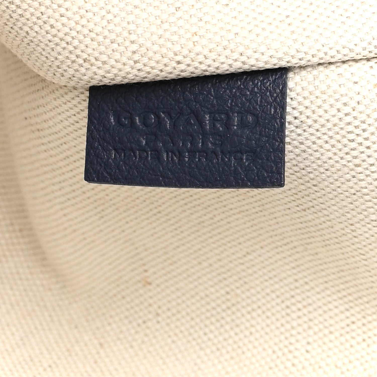 Goyard Goyardine Villette Tote Blue 6 of 10