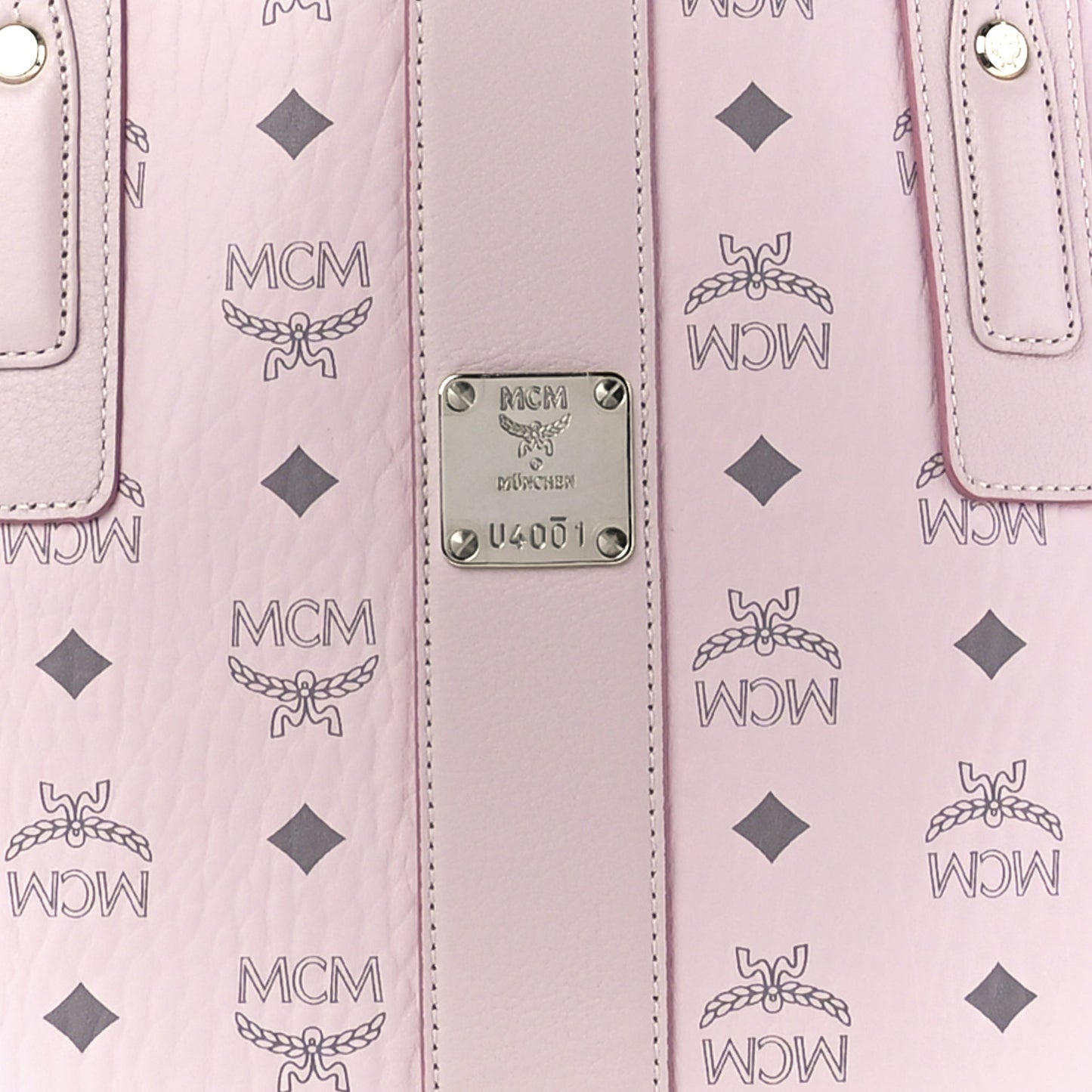 Visetos Medium Liz Reversible Shopper Tote Powder Pink