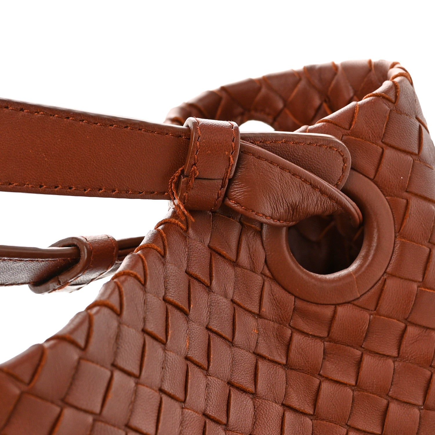 Bottega Veneta Nappa Intrecciato Medium Garda Bag Rust 11 of 13
