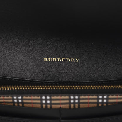 Burberry Calfskin Mini Vintage Check Harris Wallet Antique Yellow 6 of 8