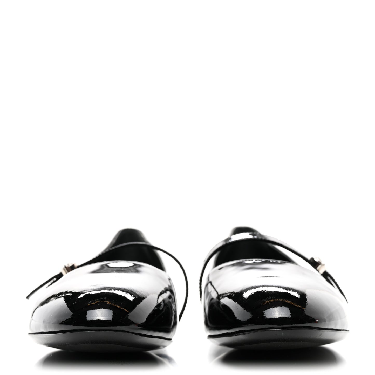 Patent Uniformes Ballet Flats 40 Black