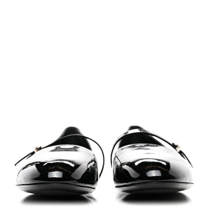 Louis Vuitton Patent Uniformes Ballet Flats 40 Black 2 of 8