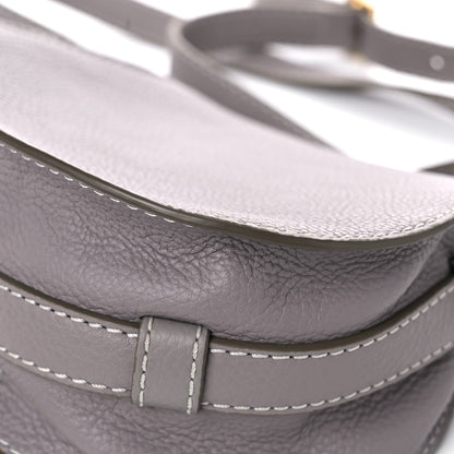 Chloe Calfskin Mini Marcie Round Crossbody Bag Cashmere Grey 10 of 13