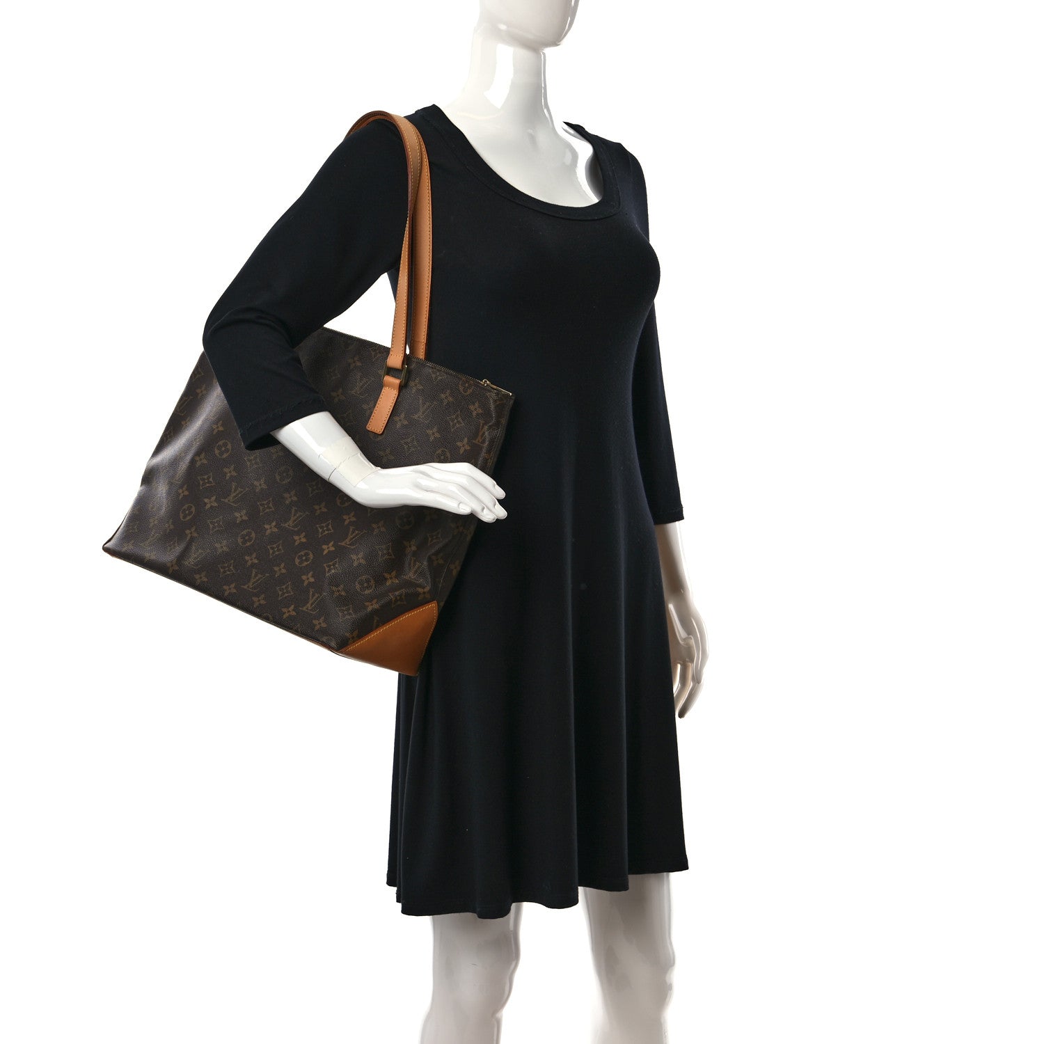 Louis Vuitton Monogram Cabas Mezzo 2 of 12
