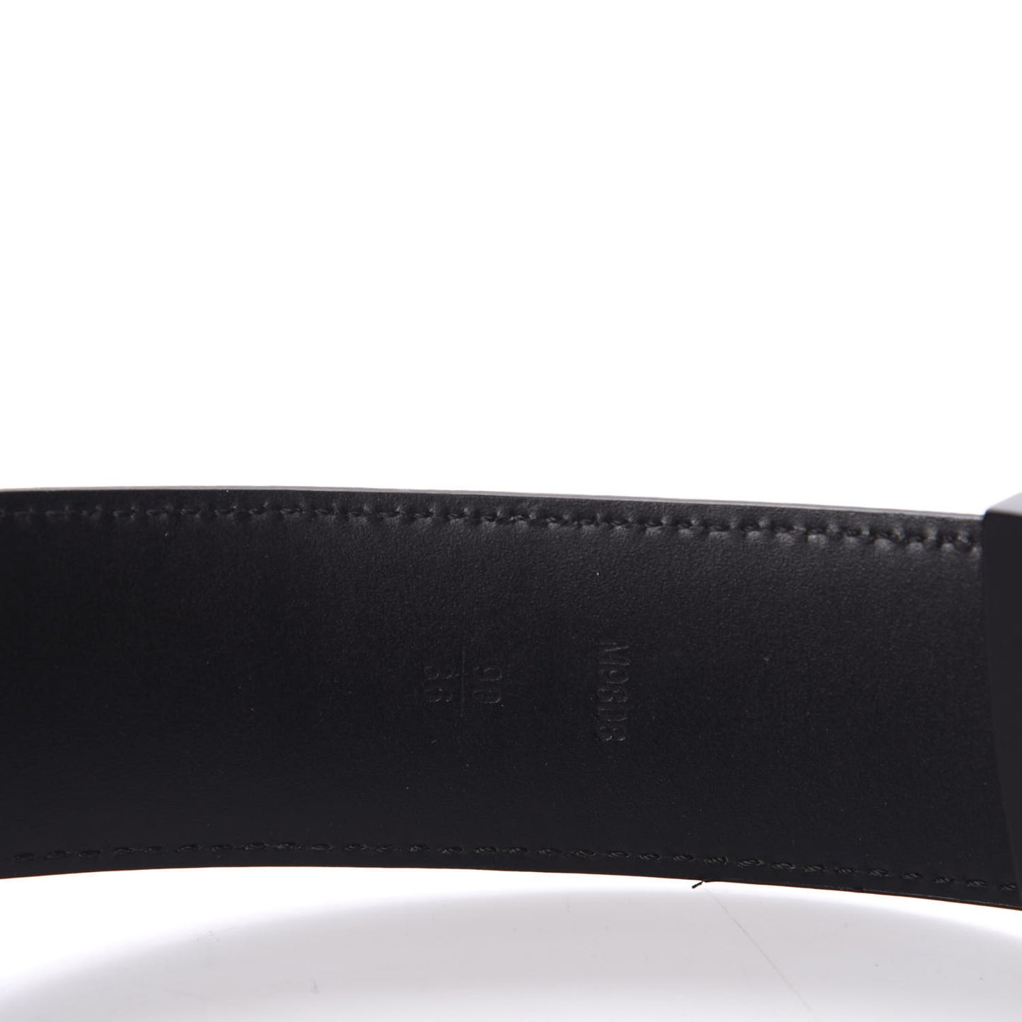 Damier Graphite LV Initiales Belt 90 36