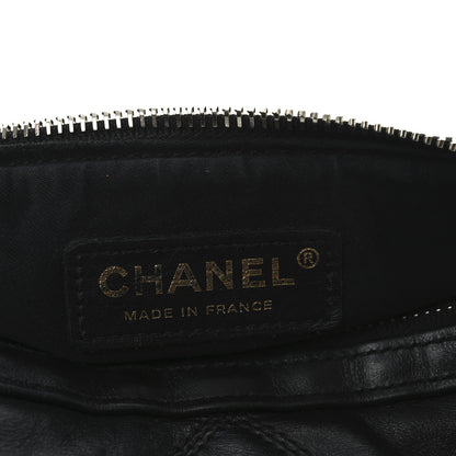 Chanel Lambskin Quilted  Bowling Bag Black 6 of 10