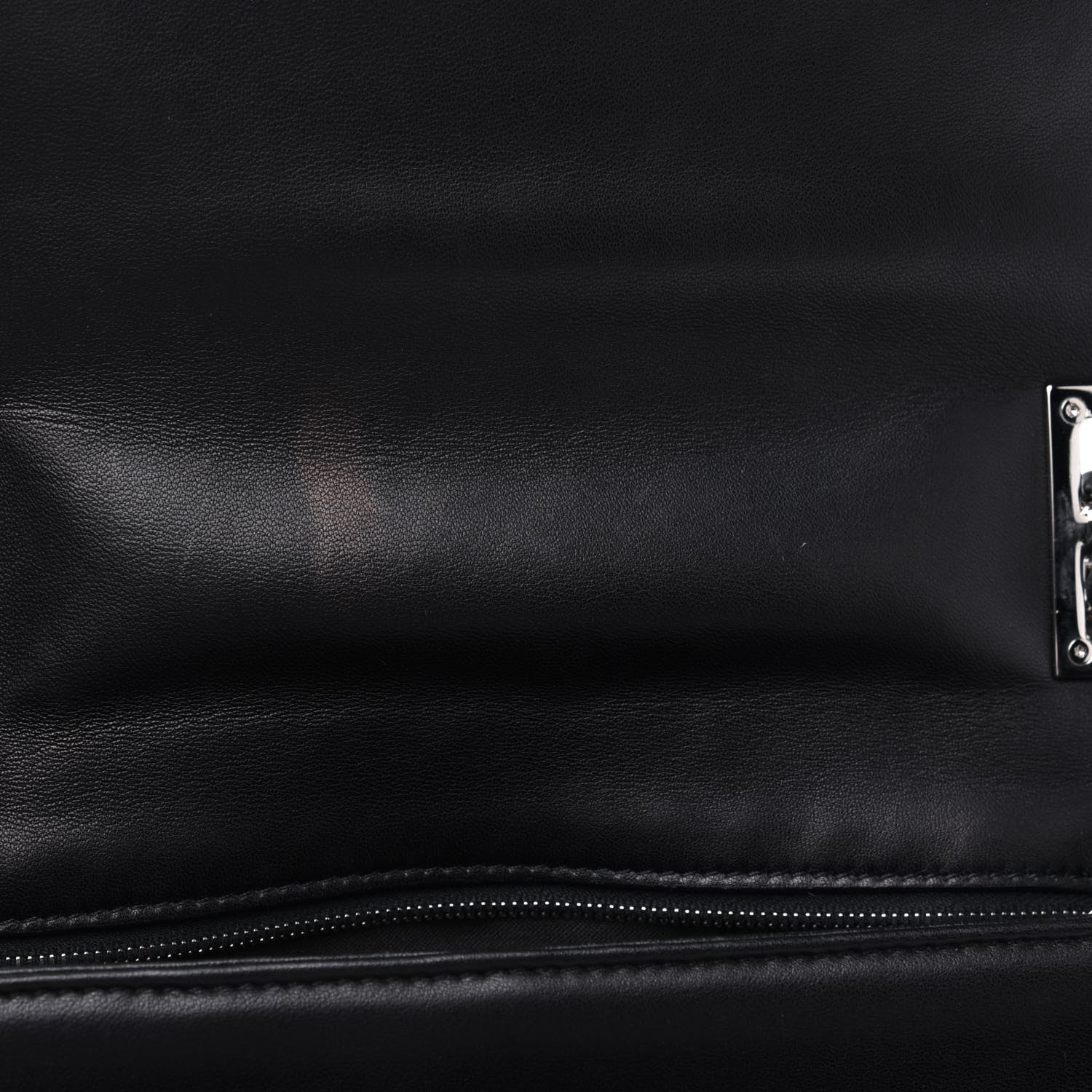 Fendi Nappa Be Baguette Crossbody Bag Black 5 of 6