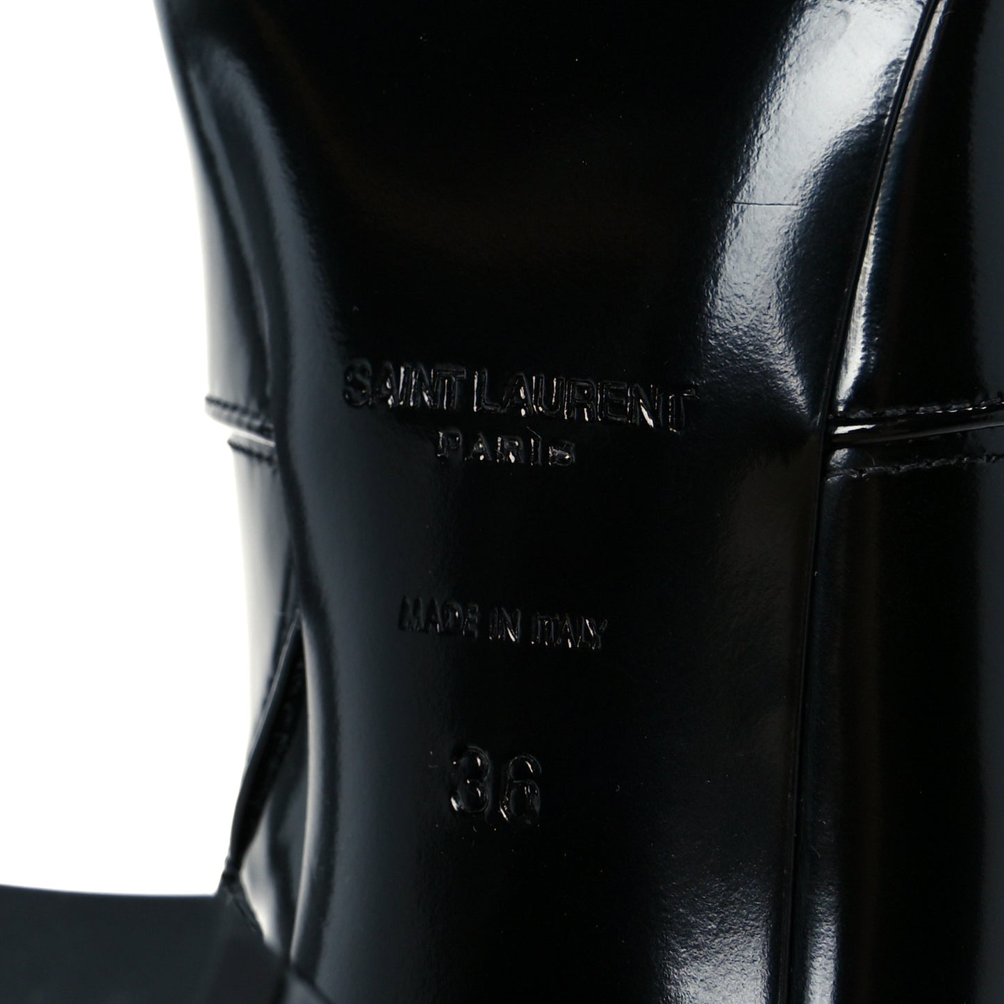 Vitello Marilyn Betty 70 Ankle Zip Boots 36 Black