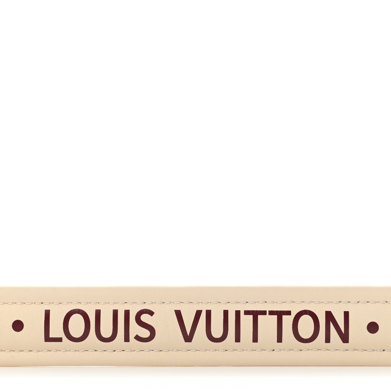 Louis Vuitton Calfskin Cluny BB Shoulder Strap Crème 3 of 4