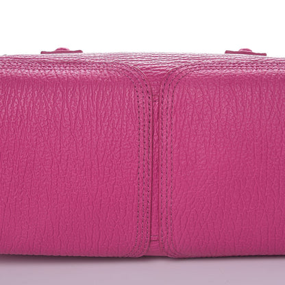 3.1 Phillip Lim 3.1 Textured Calfskin Medium Pashli Satchel Bright Fuchsia 8 of 10