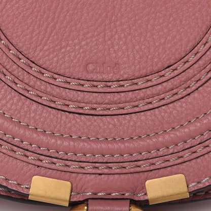 Chloe Calfskin Mini Marcie Round Crossbody Bag Rusty Pink 9 of 9