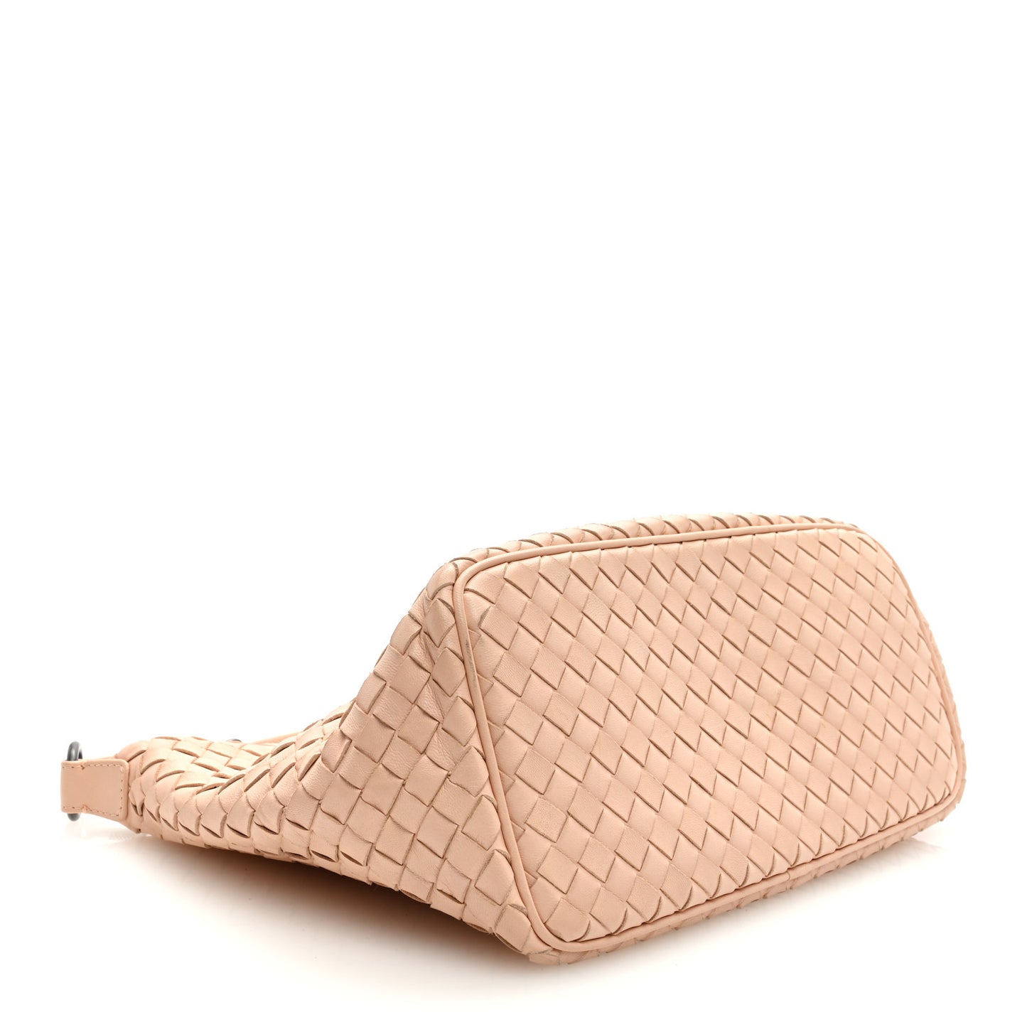 Nappa Intrecciato Small Shoulder Bag Petal