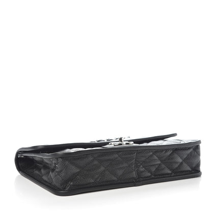 Chanel Caviar Quilted Medium French Riviera Flap Black 4 of 10