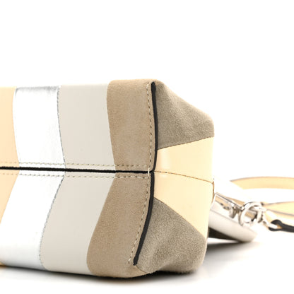 Fendi Nappa Suede Striped Inlay Small Fendi First Multicolor 10 of 14