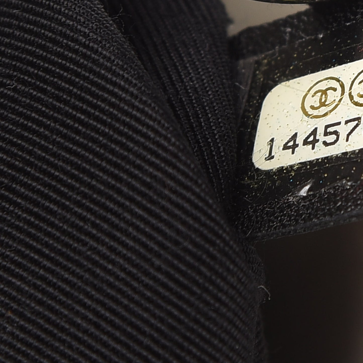 Patent Hand Embroidered Medium Just Mademoiselle White