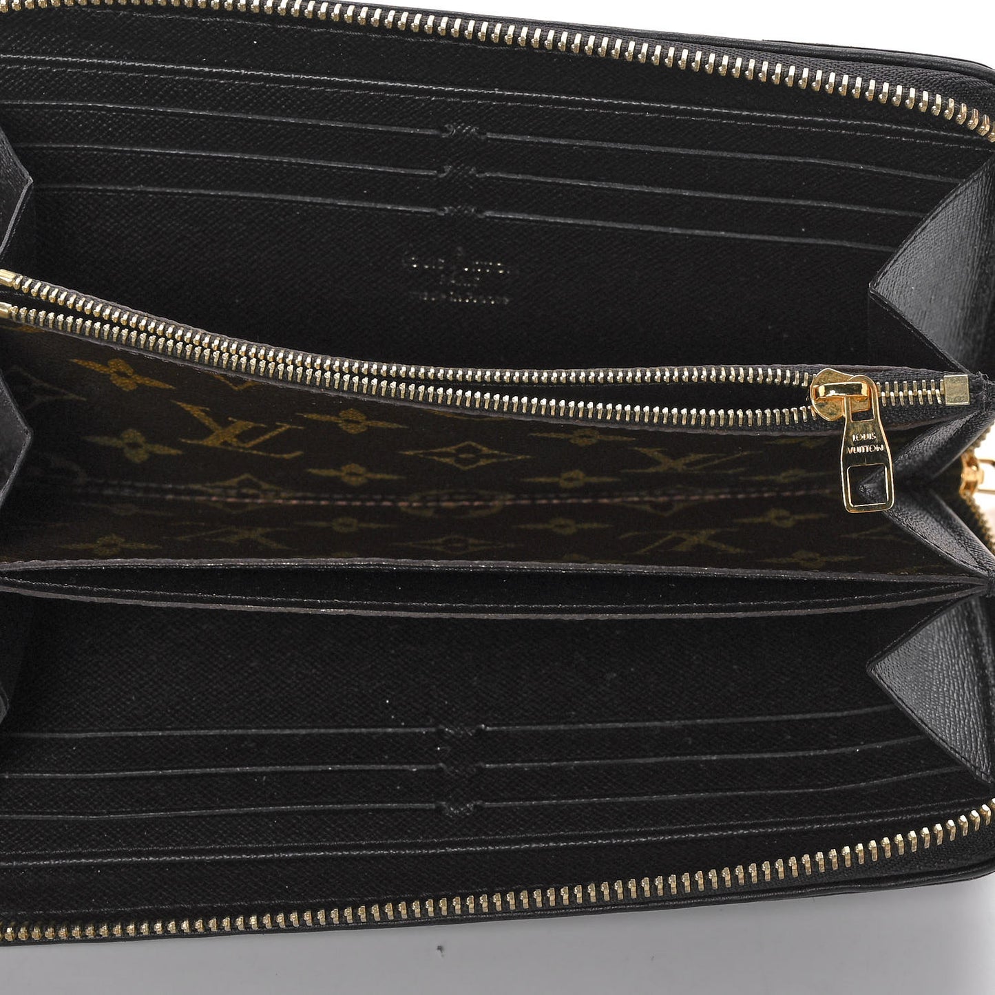 Monogram Zippy Retiro Wallet Black
