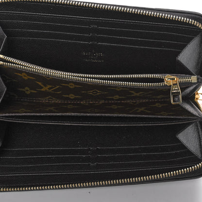 Louis Vuitton Monogram Zippy Retiro Wallet Black 5 of 9