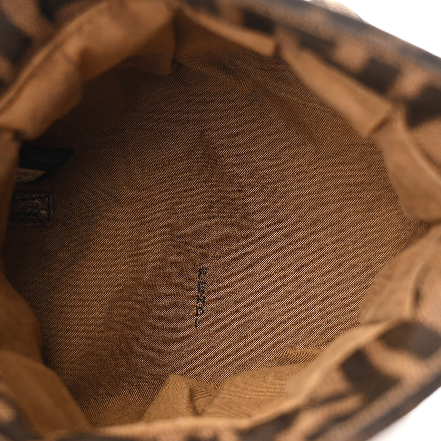 Fendi Zucca Mini Chef Hobo Tobacco 5 of 10