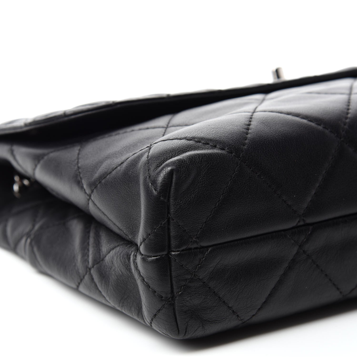 Chanel Calfskin Quilted In The Business Flap Bag Black 6 of 10