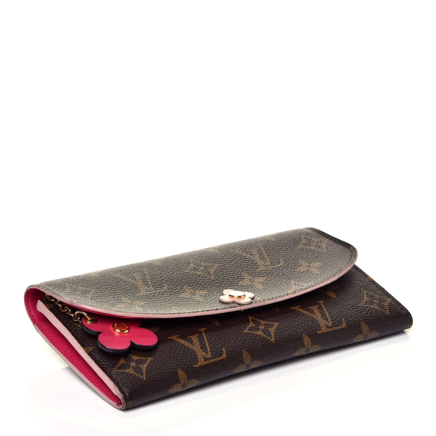 Monogram Bloom Flower Emilie Wallet