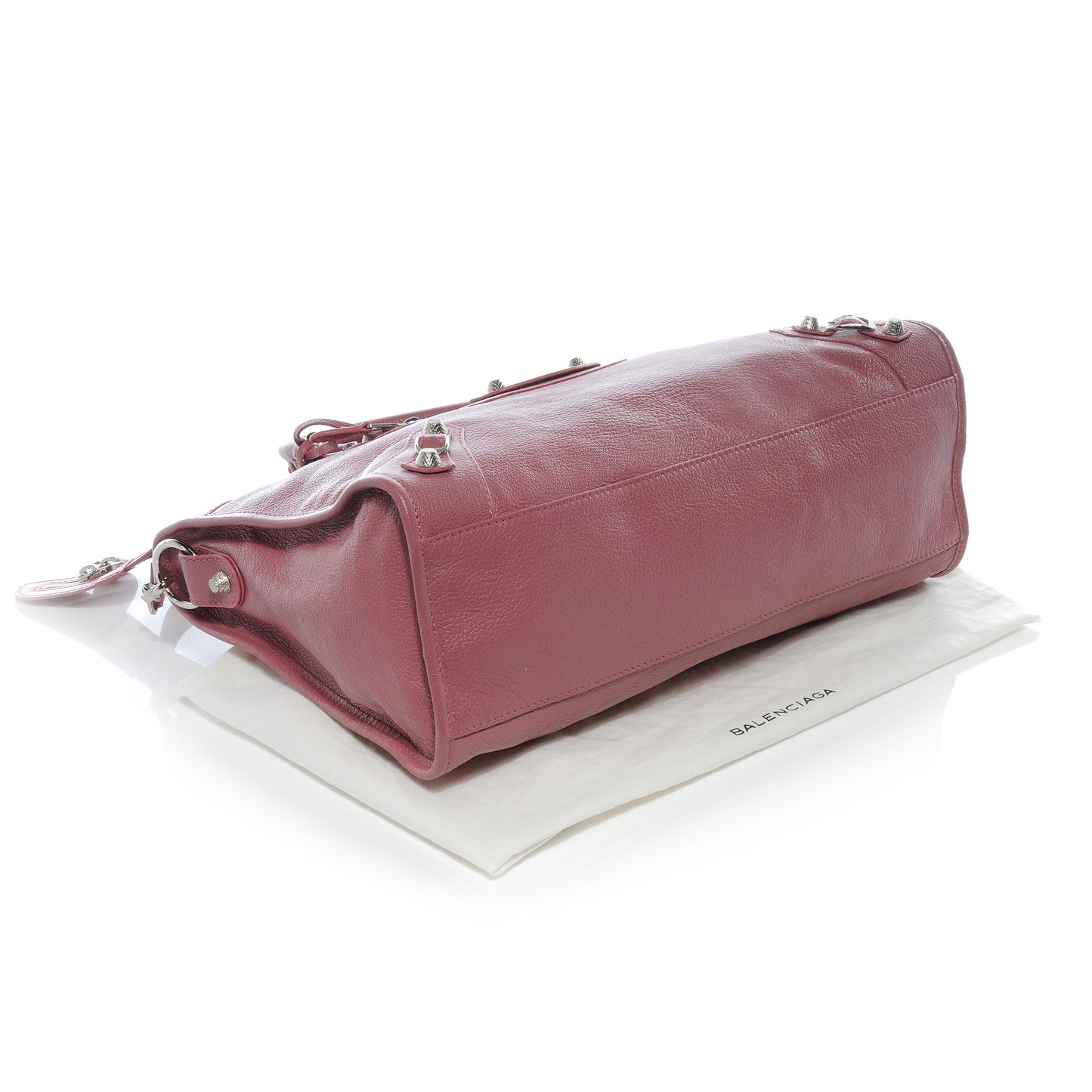 Chevre Giant 12 Silver Hardware City Rose Bruyere