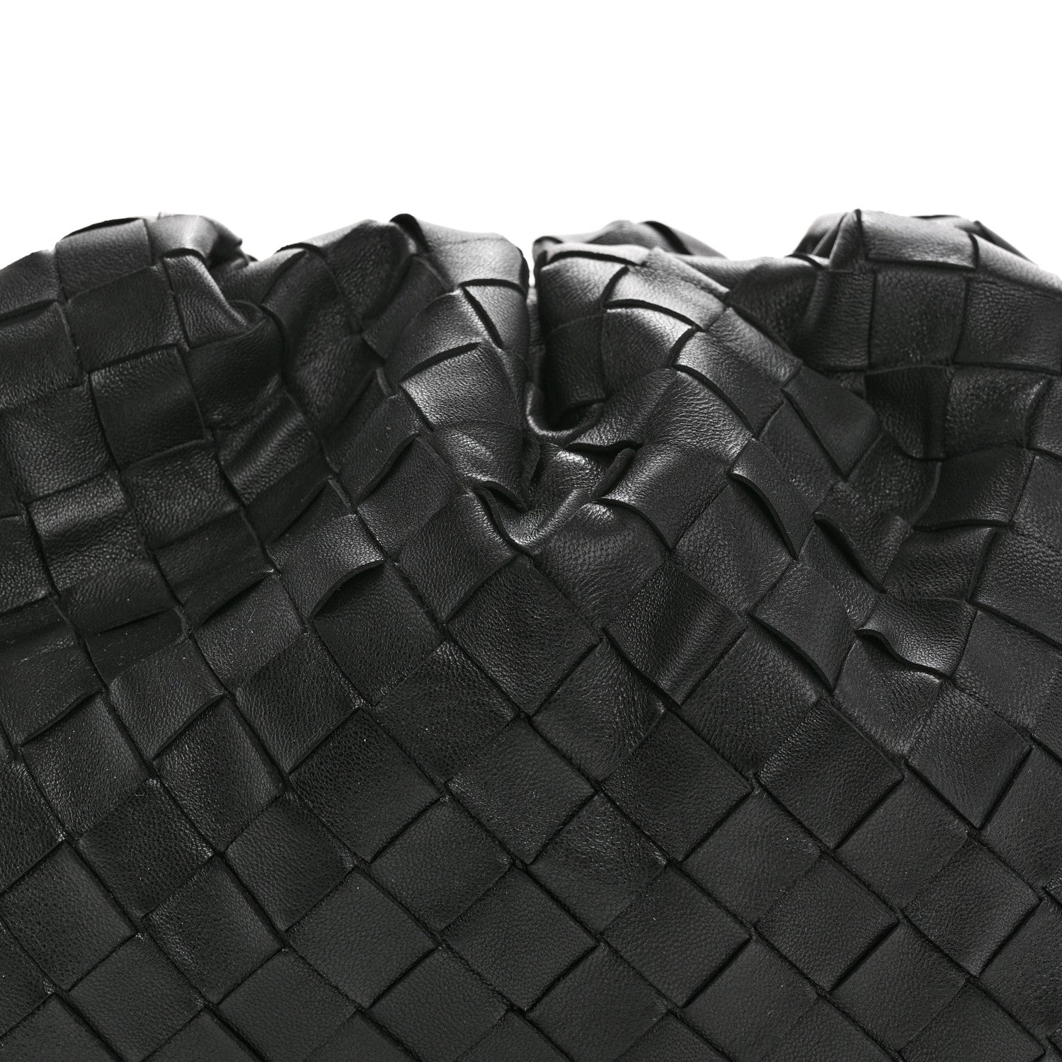 Bottega Veneta Nappa Maxi Intrecciato The Pouch Oversized Clutch Black 11 of 11