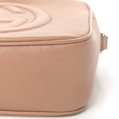 Gucci Pebbled Calfskin Small Soho Disco Bag Camelia 11 of 11