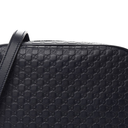Gucci Soft Microguccissima Mini Bree Messenger Bag Blue 9 of 11