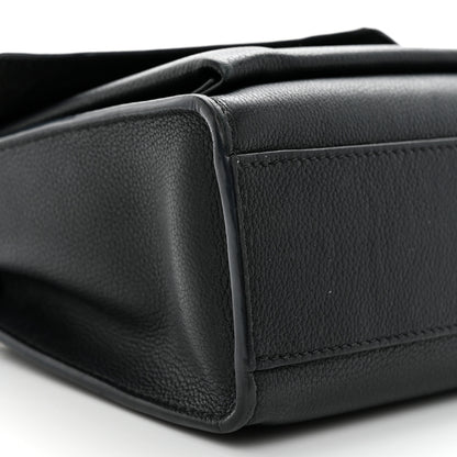 Louis Vuitton Soft Calfskin Mylockme Chain Bag BB Black 7 of 11