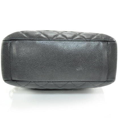 Chanel Caviar Petit Shopping Tote PST Black GHW 5 of 10