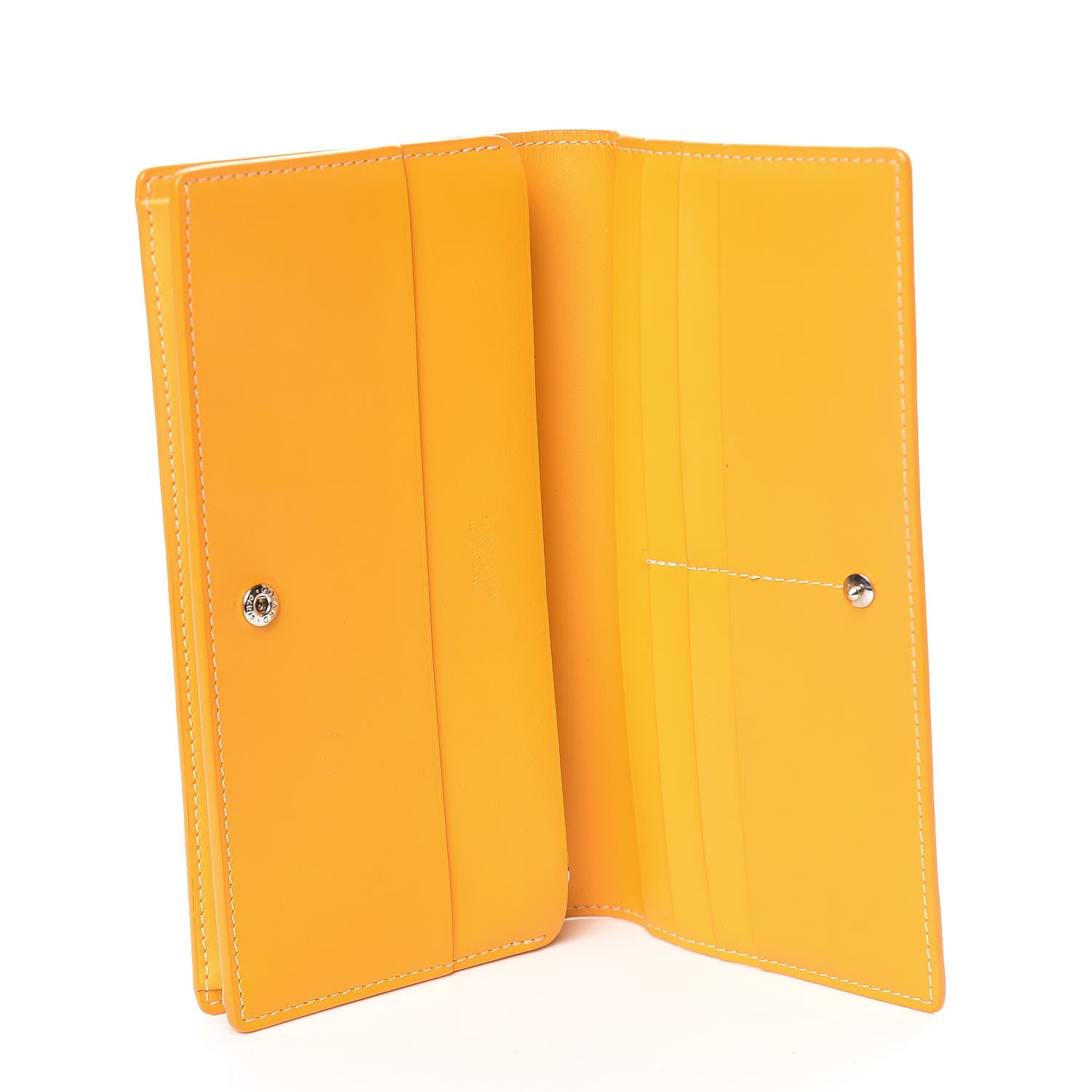 Goyard Goyardine Richelieu Wallet Yellow 5 of 7