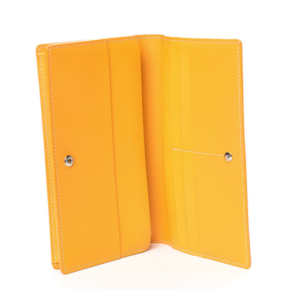 Goyard Goyardine Richelieu Wallet Yellow 5 of 7