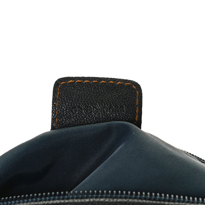 Christian Dior Monogram Buckle Hobo Navy Blue 6 of 10