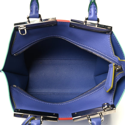 Fendi Vitello Dolce Mini 3jours Tote Viola Cassis 4 of 4