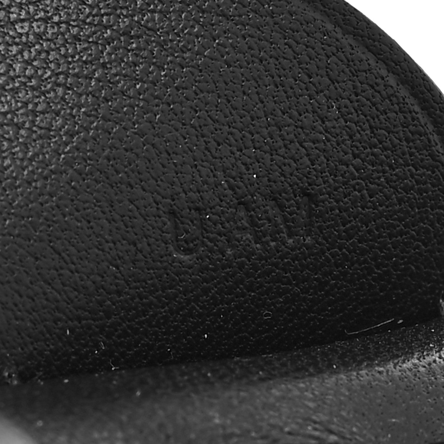 Hermes Milo Lambskin Matte Alligator Touch Grigri Rodeo Pegase Horse Bag Charm PM Black 4 of 4