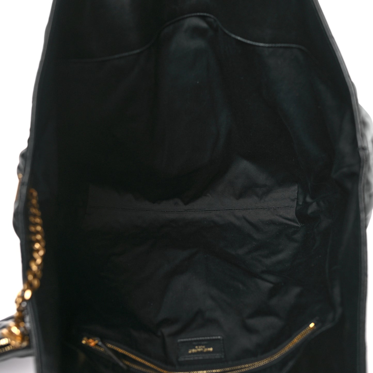 Lambskin Quilted Maxi Icare Shopping Tote Black