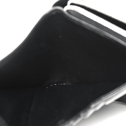 Balenciaga Calfskin Everyday Multi Zip Wallet Black 6 of 10