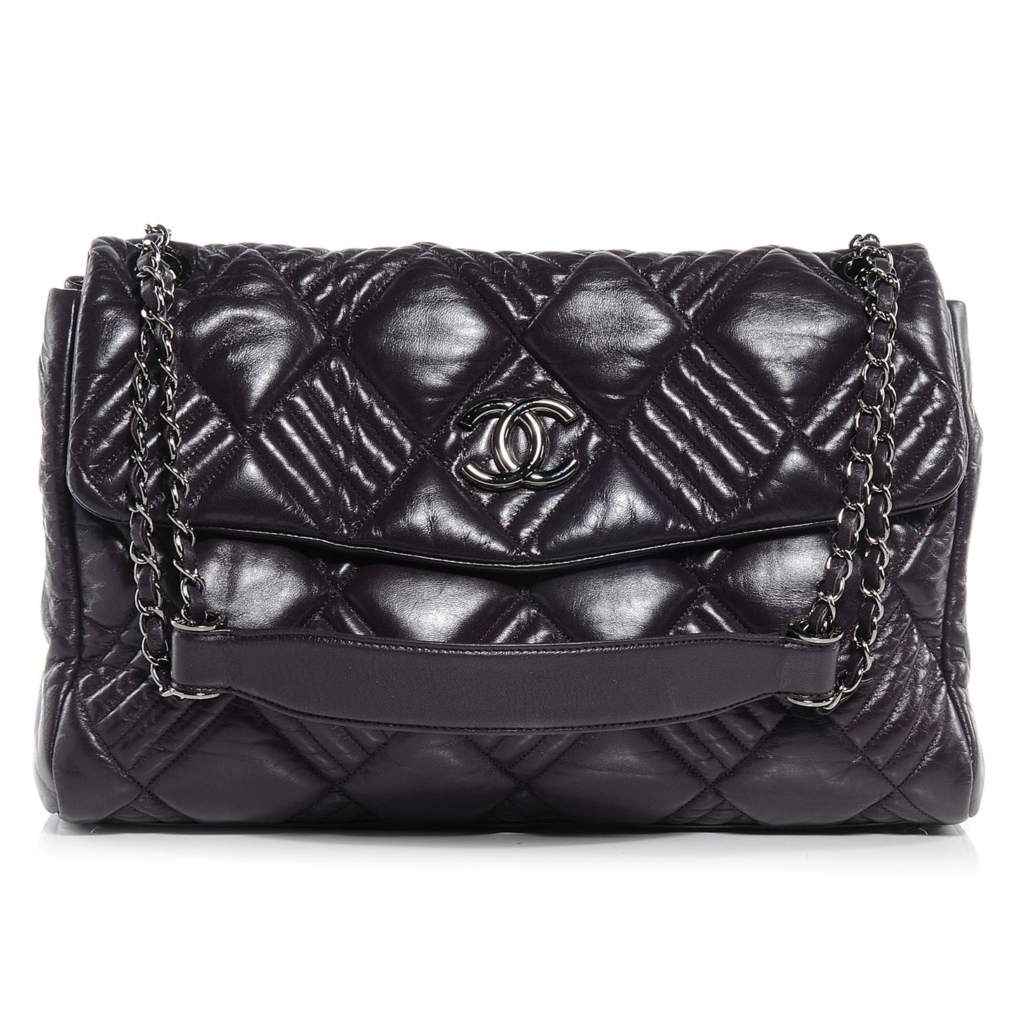 Lambskin In And Out Jumbo Maxi Flap
