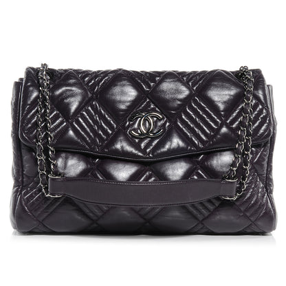 Chanel Lambskin In And Out Jumbo Maxi Flap 1 of 8