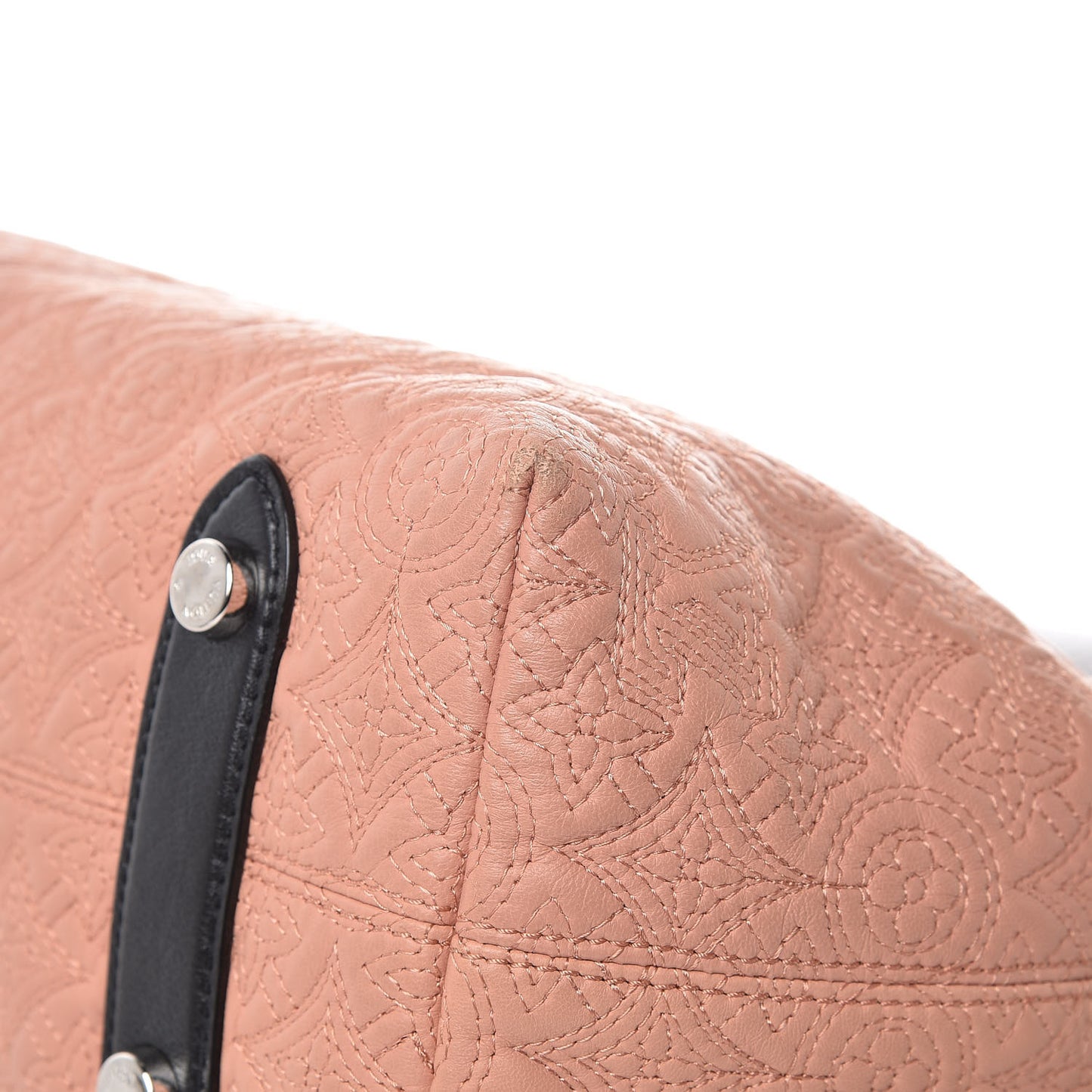 Monogram Lambskin Antheia Hobo PM Rose