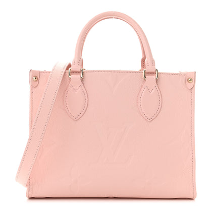 Louis Vuitton Empreinte Monogram Giant Onthego PM Opale Pink 1 of 9
