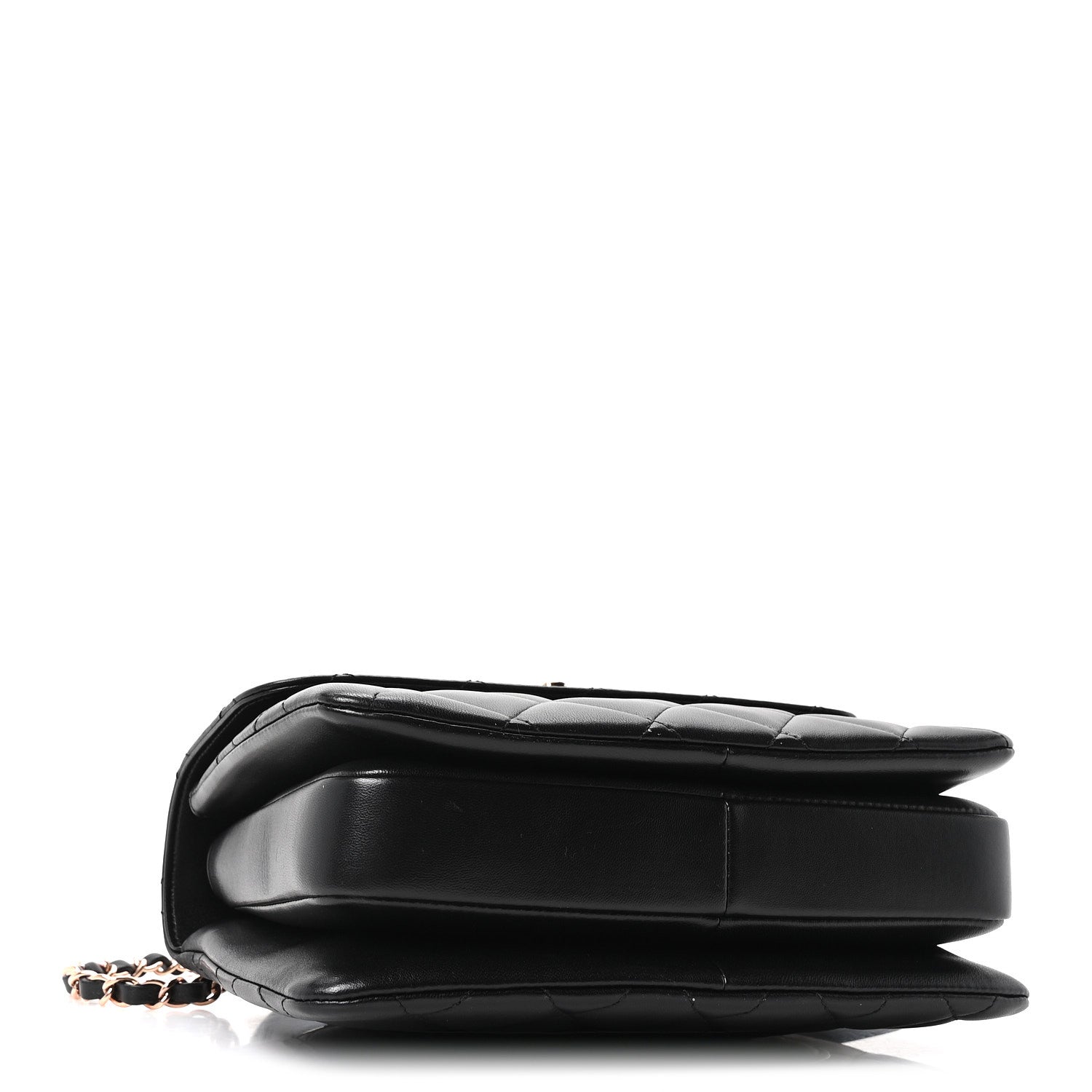 Chanel Lambskin Quilted Small Trendy CC Dual Handle Flap Bag Black 3 of 9
