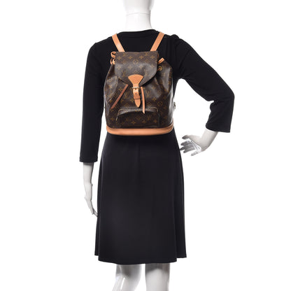 Louis Vuitton Monogram Montsouris MM Backpack 2 of 13