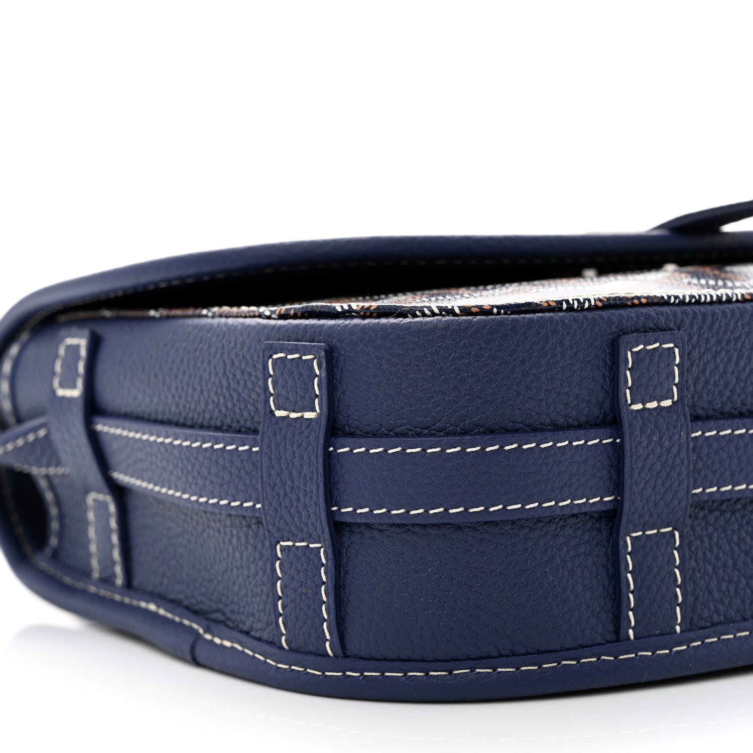 Goyard Goyardine Belvedere II PM Messenger Bag Navy 8 of 9